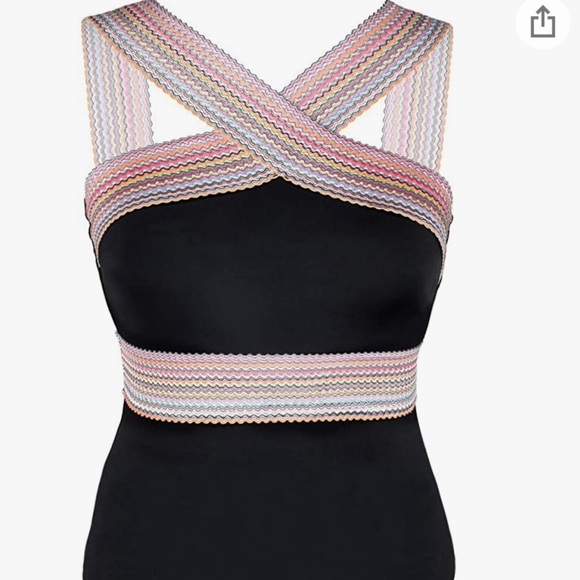 Black one piece swimsuit size medium - Picture 3 of 3